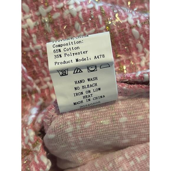 NWOT Toddler Girl's 2 Piece Skirt/Top Fall/Winter European Size 90 US Size 2-3 - Picture 4 of 5